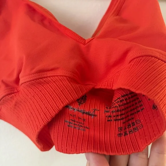 NWOT FP Movement Good Karma Super Plunge Bra - Picture 6 of 6
